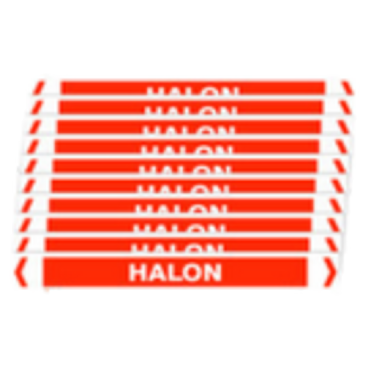 Self Adhesive Halon Pipe Marker