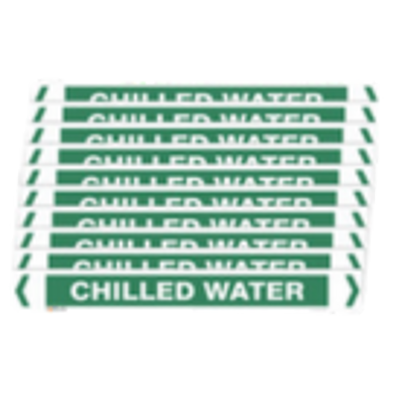 Self Adhesive Chilled Water Pipe Marker