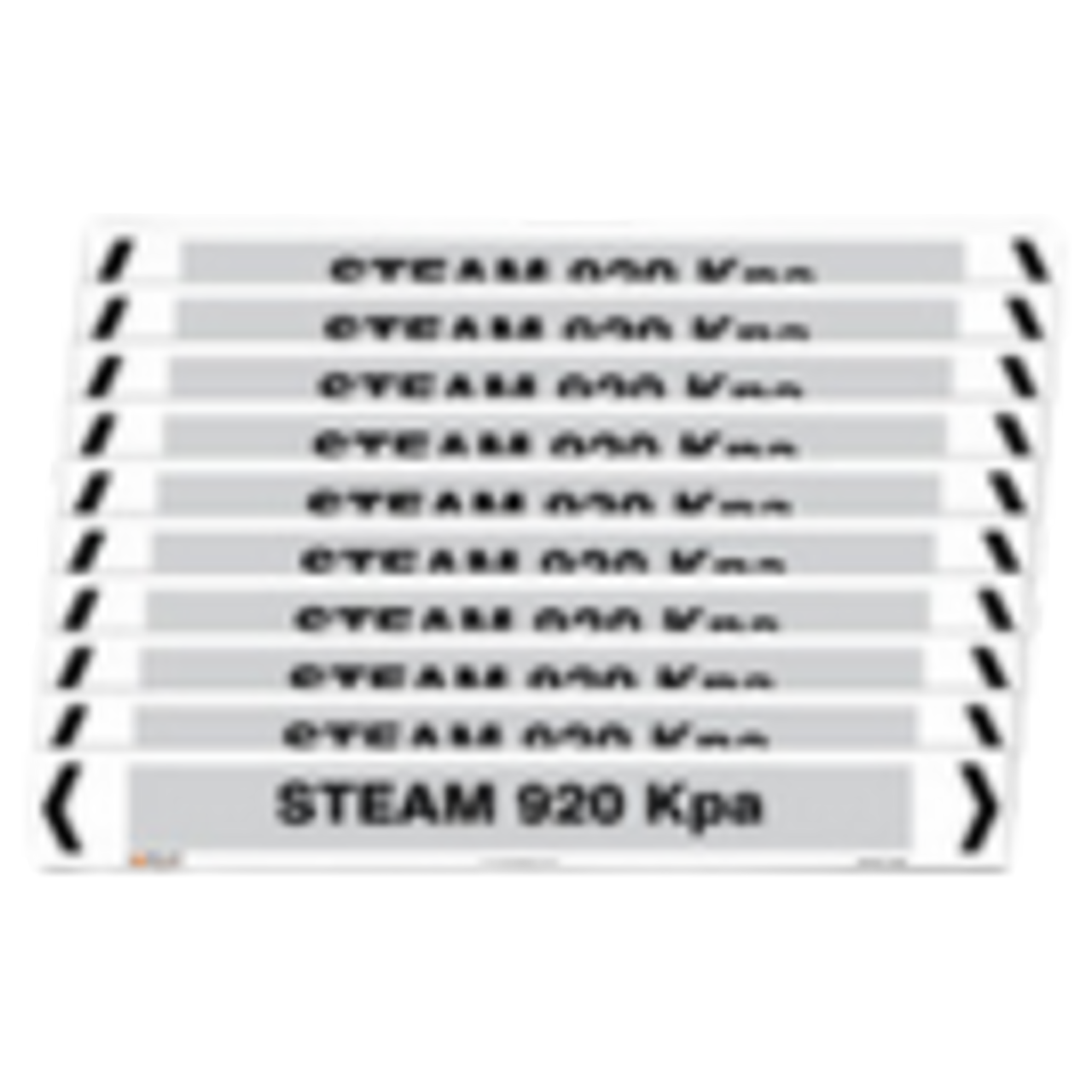 Self Adhesive Steam 920 KPA Pipe Marker