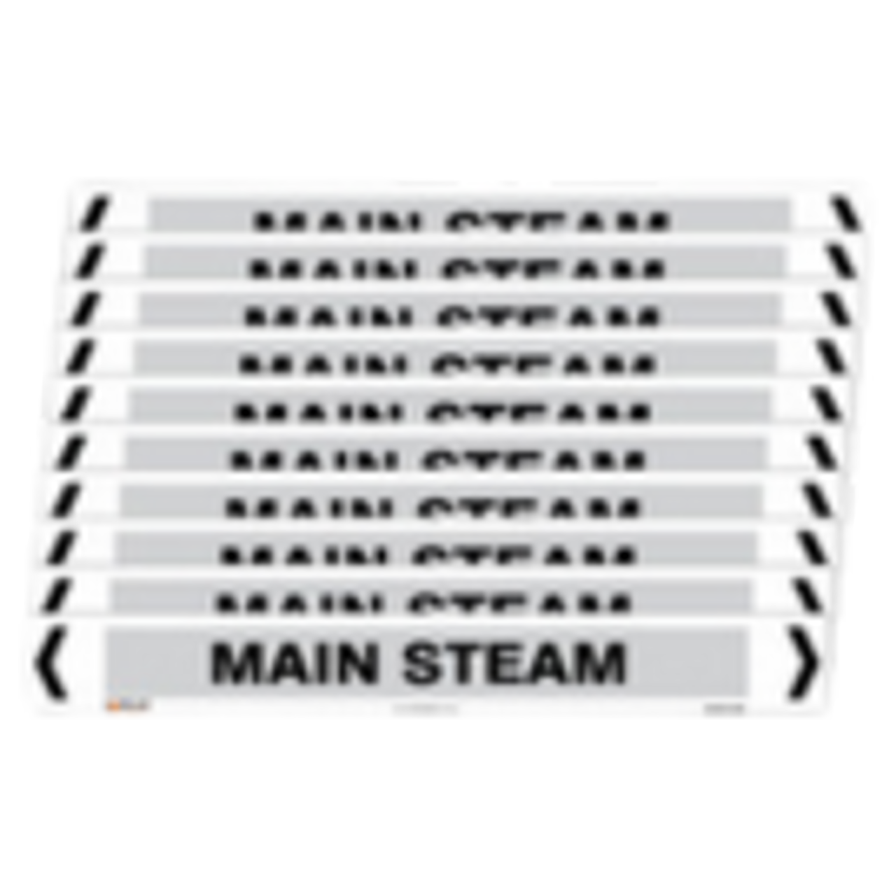 Self Adhesive Main Steam Pipe Marker