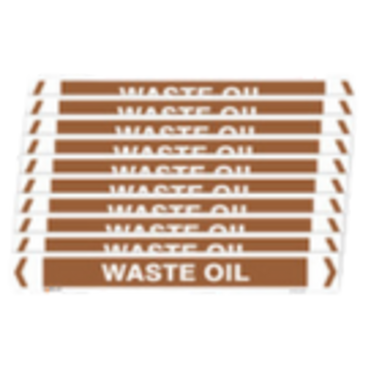 Self Adhesive Waste Oil Pipe Markers