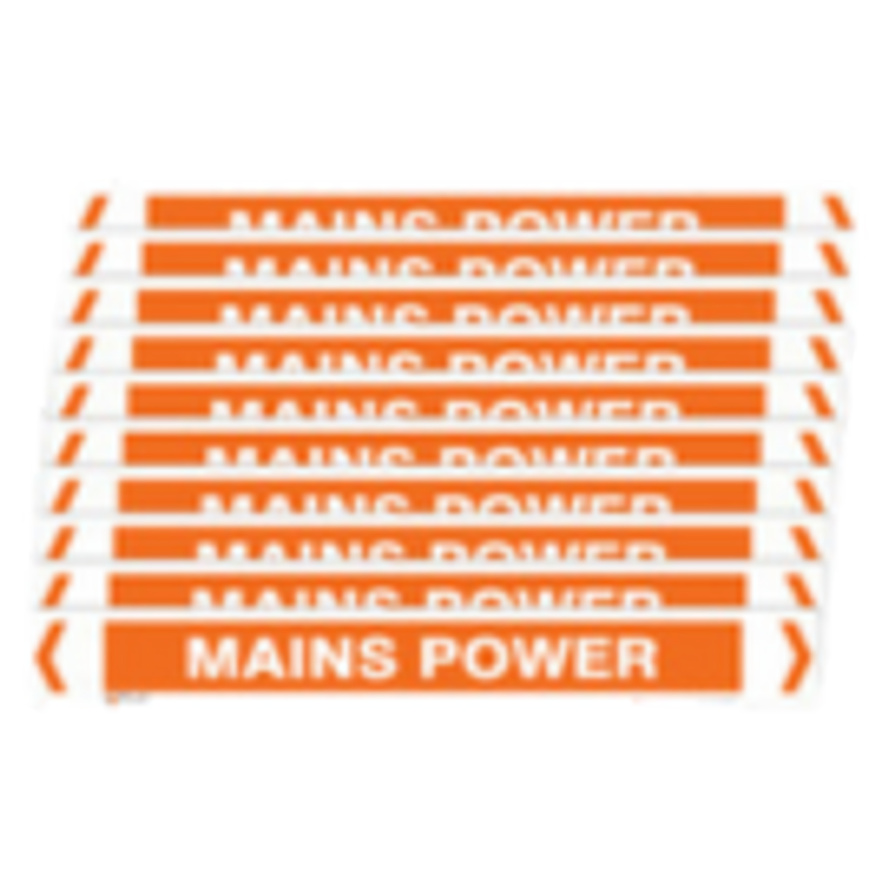 Self Adhesive Mains Power Pipe Marker