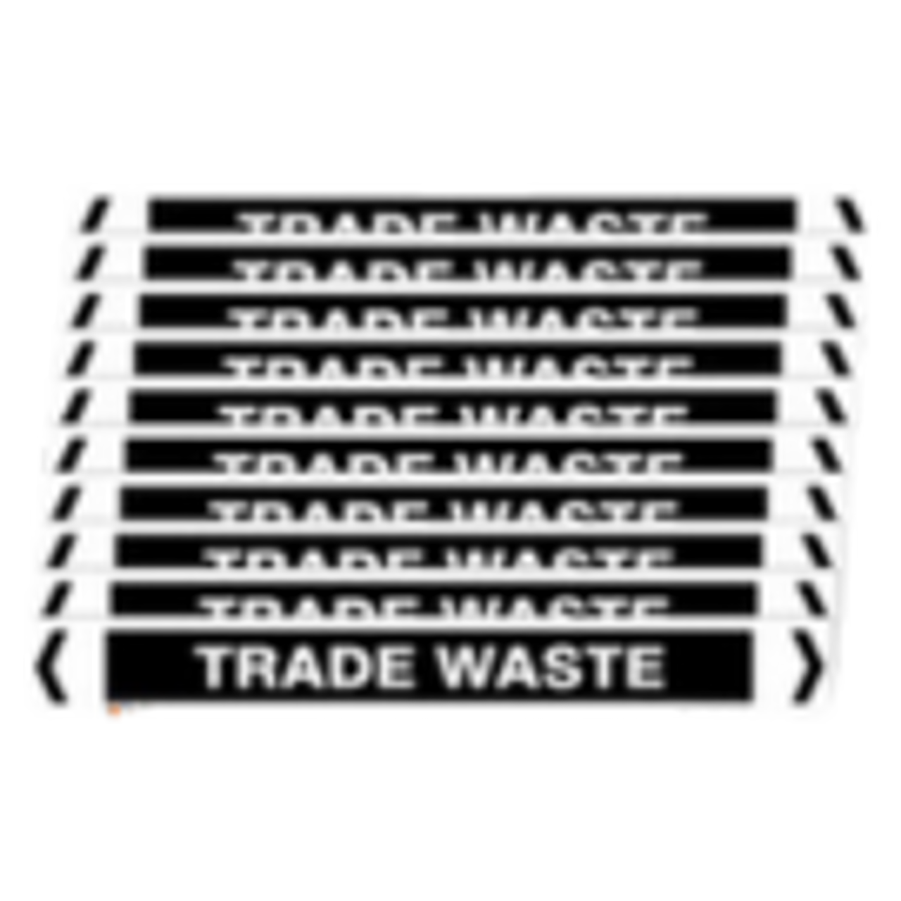 Self Adhesive Trade Waste Pipe Marker