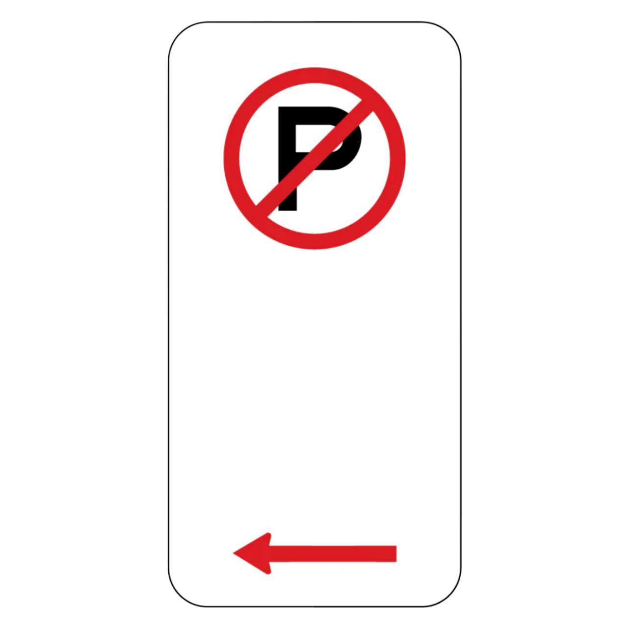 Permanent Regulatory Parking Signage