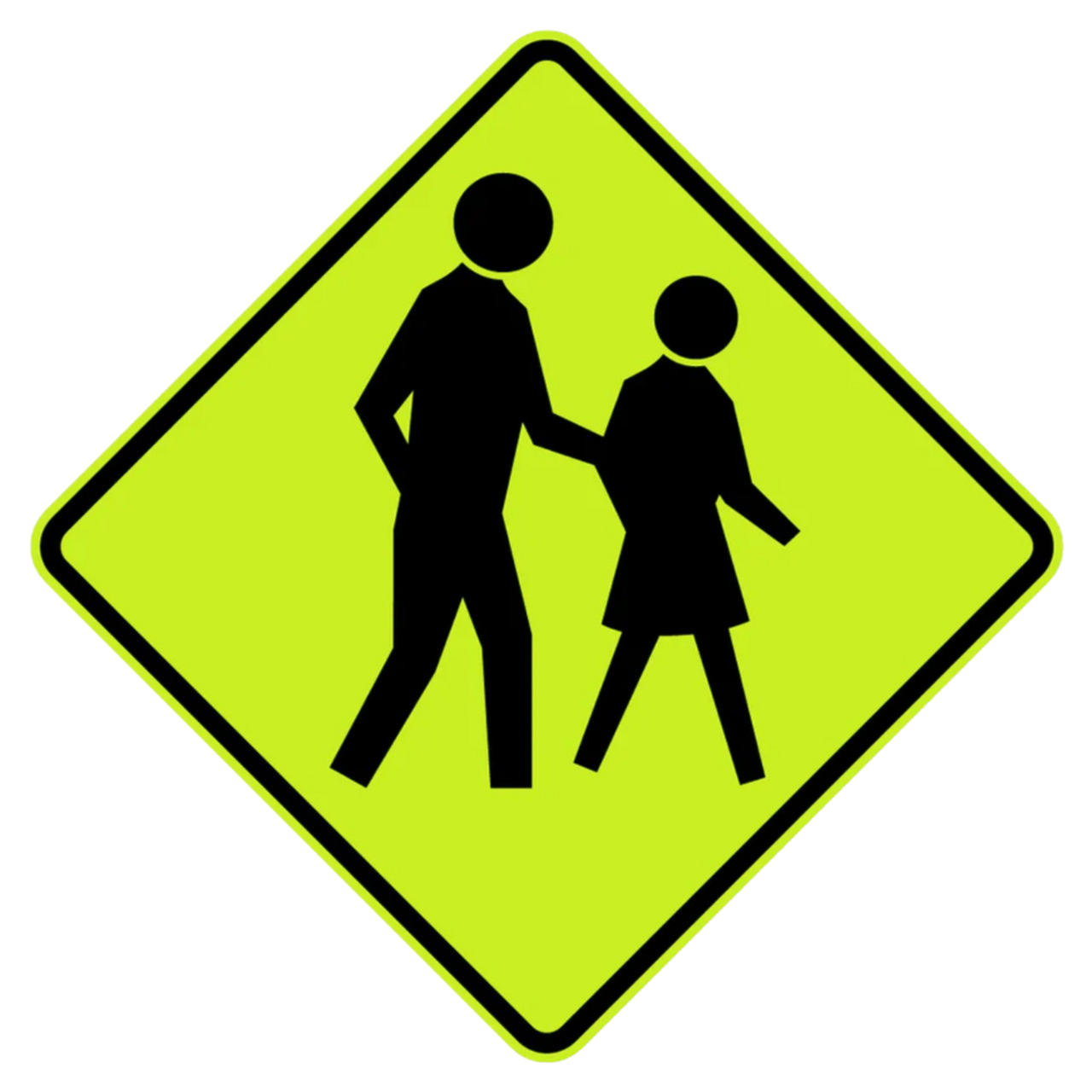 Permanent Warning Road Signage