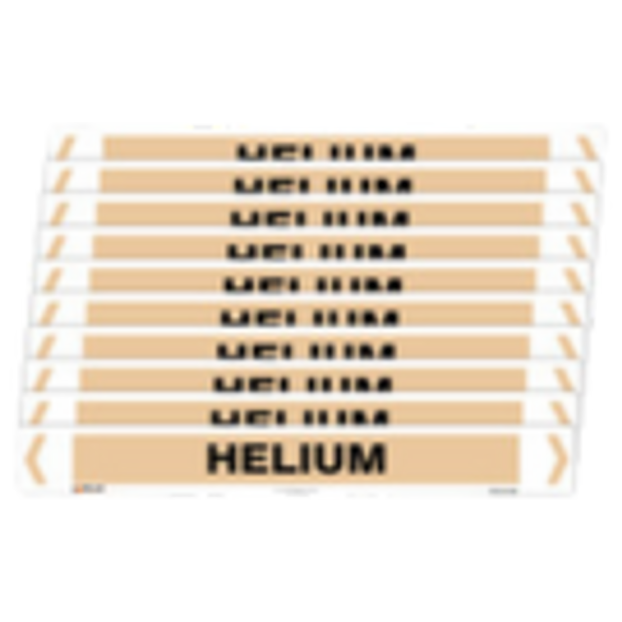 Self Adhesive Helium Pipe Markers
