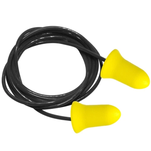 Protekt Bell Shaped Corded Earplugs - Box of 100 Pairs HP-1011