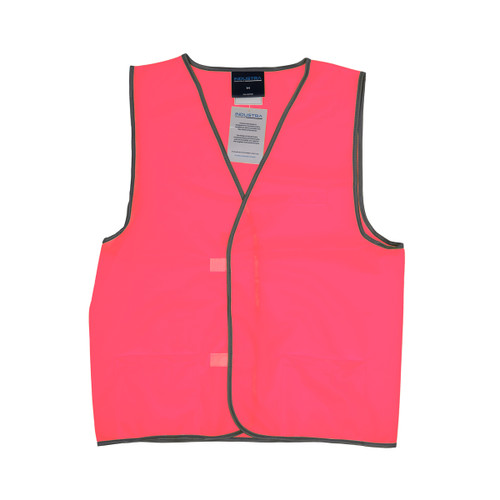 Industra Hi-Vis Day Use Vest with Pockets & ID Tag Holder Industra Hi-Vis Day Use Vest with Pockets & ID Tag Holder
