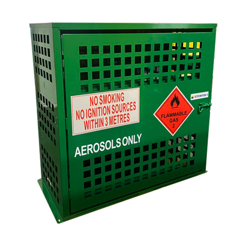 Stortekt 180 Can Aerosol Storage Cage - Green Stortekt 180 Can Aerosol Storage Cage - Green