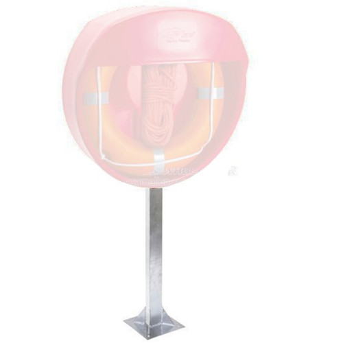 Post for Lifebuoy Container - 60 x 40 x 1500mm - Suits RE-120 