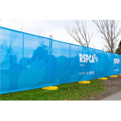 Open Knit Banner Mesh - 4.8m Panel Open Knit Banner Mesh - 4.8m Panel