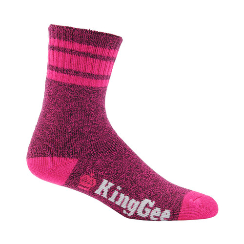 King Gee Womens Bamboo Crew Work Socks - 3 Pack King Gee Womens Bamboo Crew Work Socks - 3 Pack