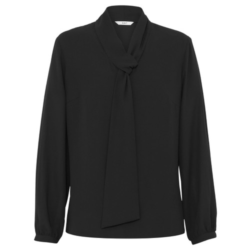 NNT Womens Georgie Tie Neck Blouse NNT Womens Georgie Tie Neck Blouse