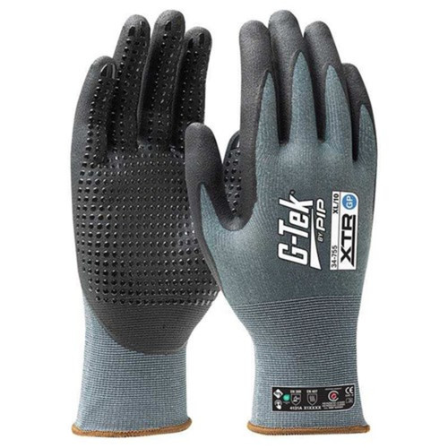 PIP G-Tek Xtr 15G Gp Nitrile Dotted Glove PIP G-Tek Xtr 15G Gp Nitrile Dotted Glove