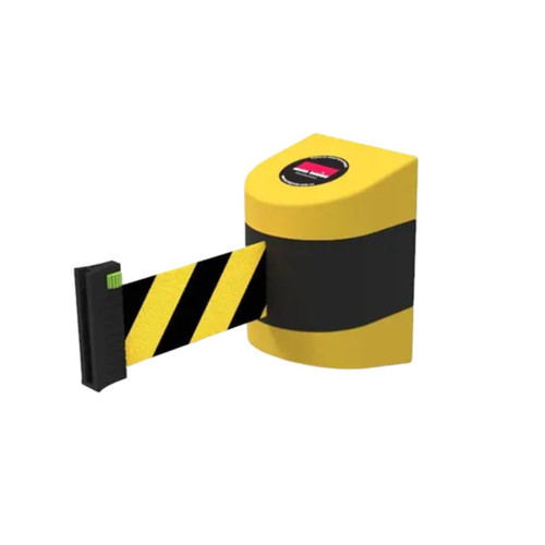 Barrier Group Wall Mount Barrier 5m - PVC - Black/Yellow Barrier Group Wall Mount Barrier 5m - PVC - Black/Yellow