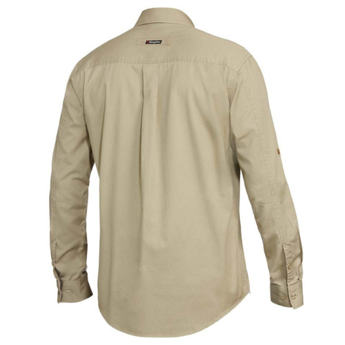 King Gee Tradies Lightweight Cotton Drill Long Sleeve Work Shirt King Gee Tradies Lightweight Cotton Drill Long Sleeve Work Shirt