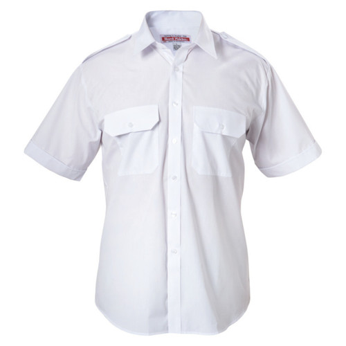 Hard Yakka Short Sleeve Permanent Press Shirt With Epaulettes Hard Yakka Short Sleeve Permanent Press Shirt With Epaulettes