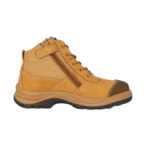 King Gee Tradie Puncture Resistant Steel Cap Work Boots 5" - Wheat King Gee Tradie Puncture Resistant Steel Cap Work Boots 5" - Wheat