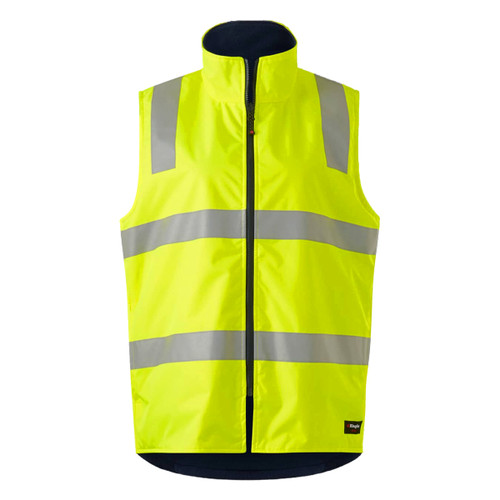 King Gee Reflective Spliced Insulated Vest 