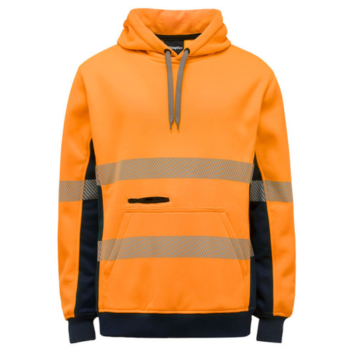 King Gee Hi-Vis Reflective Pullover Hoodie King Gee Hi-Vis Reflective Pullover Hoodie