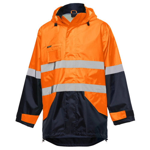 King Gee Originals Waterproof Hi-Vis Reflective Lightweight Jacket King Gee Originals Waterproof Hi-Vis Reflective Lightweight Jacket
