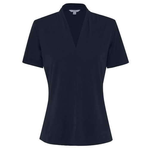 NNT Womens Matt Jersey V-Neck Top NNT Womens Matt Jersey V-Neck Top