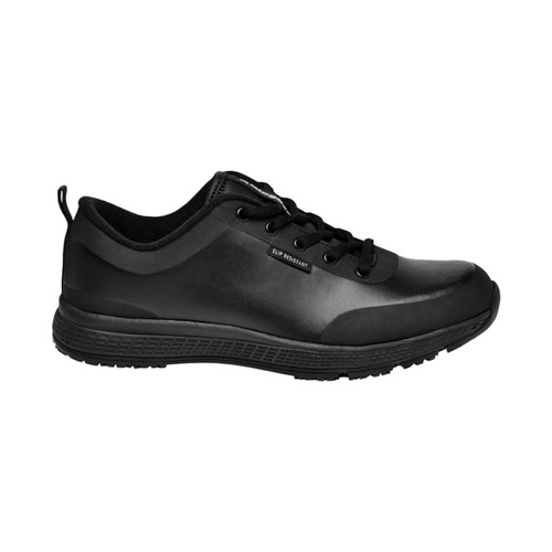 King Gee Womens Superlite Leather Lace-Up Work Shoes - Black King Gee Womens Superlite Leather Lace-Up Work Shoes - Black