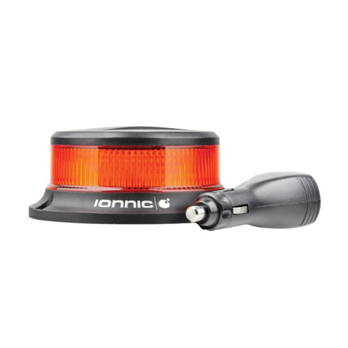 Amber Low Profile LED Beacon - Magnetic Amber Low Profile LED Beacon - Magnetic