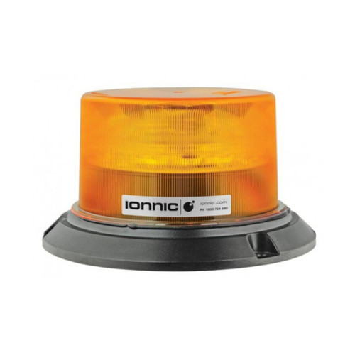 Amber 12 LED Low Profile Beacon - 3 Bolt Amber 12 LED Low Profile Beacon - 3 Bolt