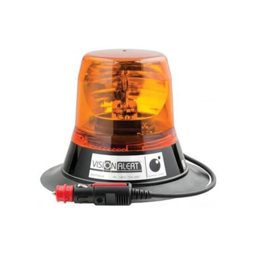 Heavy Duty Amber Rotating Beacon - Magnetic Heavy Duty Amber Rotating Beacon - Magnetic