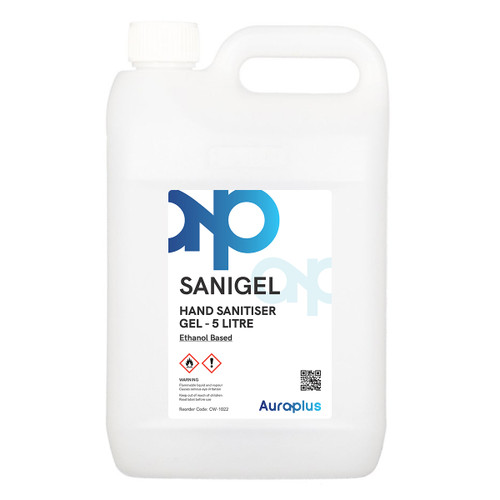 Auraplus SaniGel Hand Sanitiser Gel - 5 Litre | Australian Made 