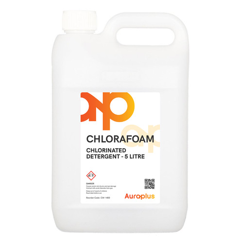 Auraplus Chlorafoam Chlorinated Detergent - 5 Litre Auraplus Chlorafoam Chlorinated Detergent - 5 Litre