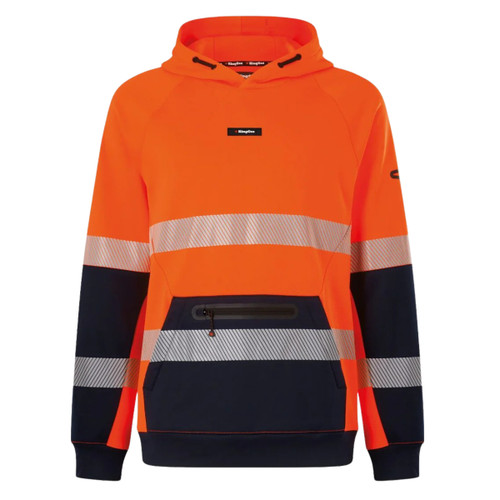 King Gee Originals HV Reflective Water Repellent Hoodie King Gee Originals HV Reflective Water Repellent Hoodie