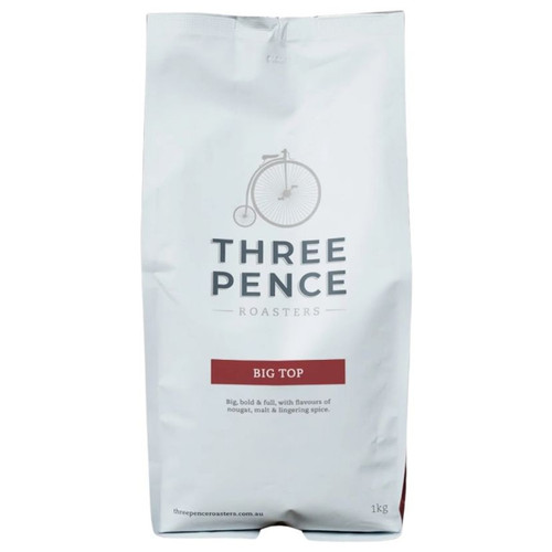 Three Pence Coffee - Big Top Blend 1 KG Three Pence Coffee - Big Top Blend 1 KG