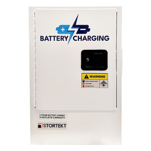 Stortekt 4 Outlet Lithium-ion Battery Charging Storage Cabinet Stortekt 4 Outlet Lithium-ion Battery Charging Storage Cabinet