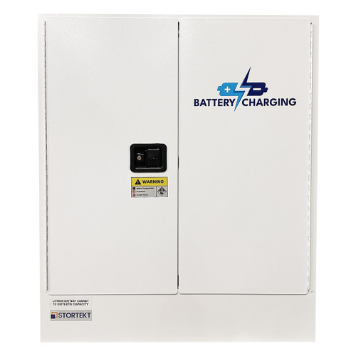 Stortekt 12 Outlet Lithium-ion Battery Charging Storage Cabinet 30312