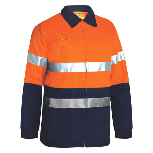 Bisley 3M Taped Hi Vis Drill Jacket Bisley 3M Taped Hi Vis Drill Jacket