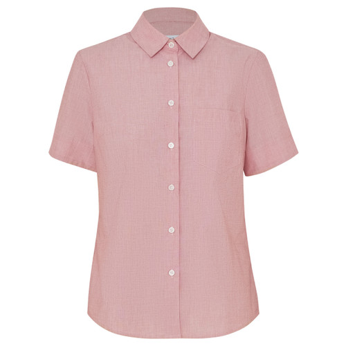 NNT Womens Poly Cotton End On End Short Sleeve Shirt NNT Womens Poly Cotton End On End Short Sleeve Shirt