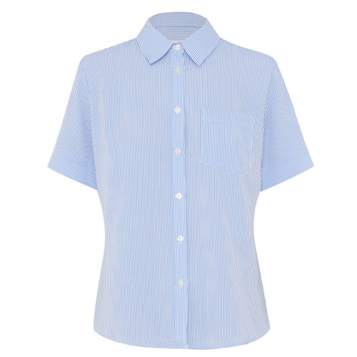 NNT Womens S/S Stripe Action Back Shirt NNT Womens S/S Stripe Action Back Shirt