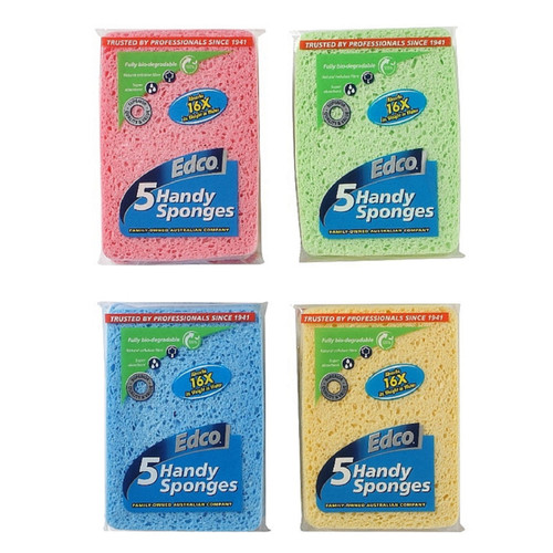 Edco Handy Sponges - Pack of 5 Edco Handy Sponges - Pack of 5