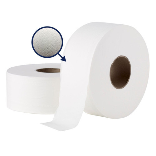 Sorbent Professional Jumbo Toilet Tissue 2 Ply 250m - Carton of 8 Rolls 25100