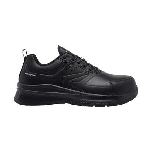 King Gee Black Hypertec Leather Shoe King Gee Black Hypertec Leather Shoe
