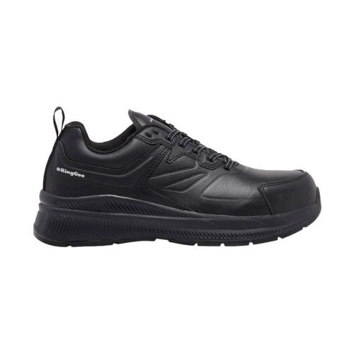 King Gee Womens Black Hypertec Leather Shoe King Gee Womens Black Hypertec Leather Shoe
