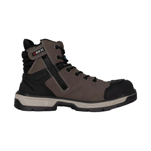 King Gee Quantum Hybrid Zip/Lace Composite Toe Work Boots 5" - Cedar King Gee Quantum Hybrid Zip/Lace Composite Toe Work Boots 5" - Cedar