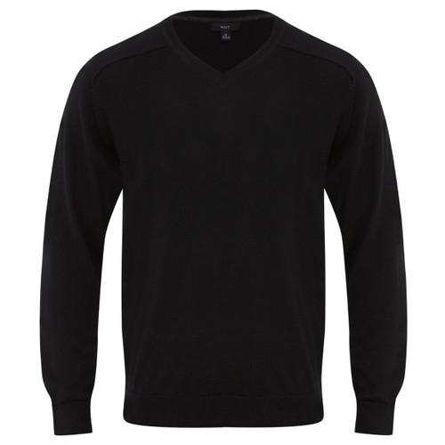 NNT Mens Merino Wool V-Neck Sweater NNT Mens Merino Wool V-Neck Sweater