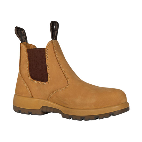 Hard Yakka Outback Pull On Steel Toe PR Safety Boot - Wheat Hard Yakka Outback Pull On Steel Toe PR Safety Boot - Wheat