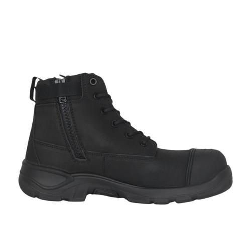 Hard Yakka Toughmaxx 6Z Steel Toe Safety Boot - Black Hard Yakka Toughmaxx 6Z Steel Toe Safety Boot - Black