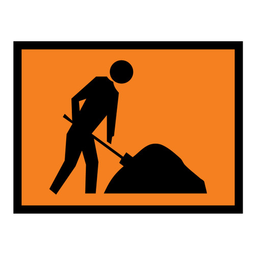 Workers (Symbolic) - Boxed Edge Sign - 1200 x 900mm Workers (Symbolic) - Boxed Edge Sign - 1200 x 900mm