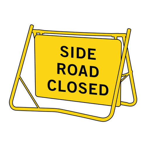Side Road Closed Swing Sign 900 x 600mm Side Road Closed Swing Sign 900 x 600mm