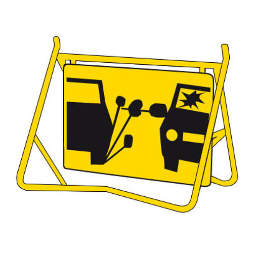 Loose Stones (Pict) Swing Sign 900 x 600mm 